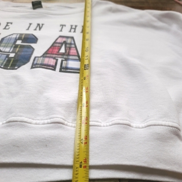 Made in the USA Oversized Sweatshirt Size Medium - Picture 8 of 10